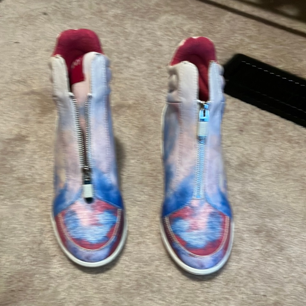 Never worn wedge sneakers